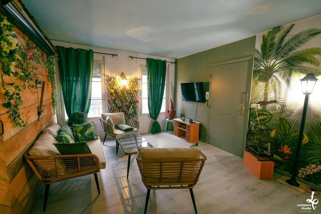 Appartement La Cabane Du Jardin Troyes Eksteriør billede